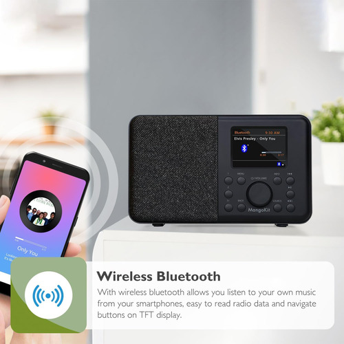 Radio Por Internet Mangokit Sr10, Radio Wifi, Reproductor De