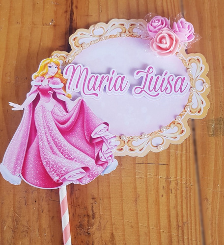 Topo De Bolo Bela Adormecida