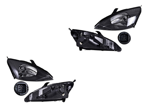 2 Faros Delanteros Depo Ford Focus Del 2003 Al 2004