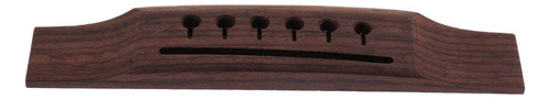 . Puente De Guitarra Acústica For Zurdos + Tuerca +