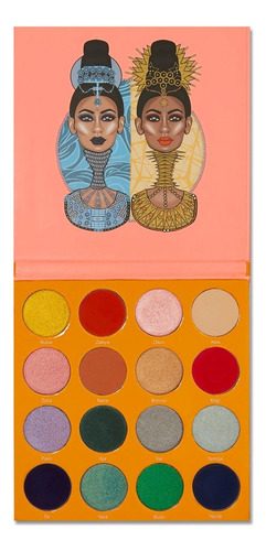 Minipaleta de sombras de ojos Juvia's Place The Magic de Juvia's Colored Eyeshadow