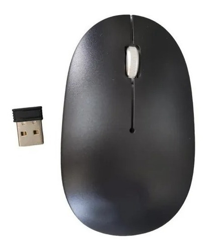 Mouse Inalambrico Óptico Dpi 1600 Receptor Bluetooth + Pilas