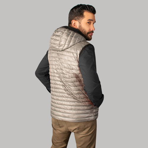 Chaleco Hombre Doble Vista Capucha Desmontable Greenlander