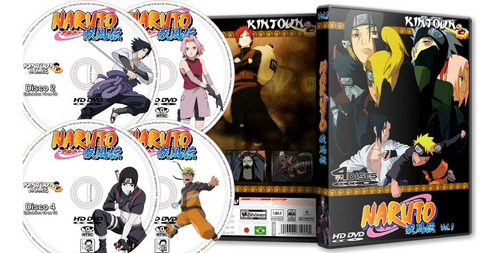 Dvds Naruto Shippuden Coleção Completa + Filmes