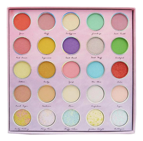 3 Paletas De Sombras De Ojos Candy Cloud City Color 