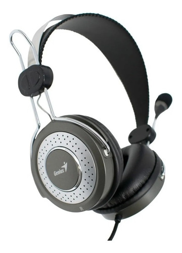 Imagen 1 de 7 de Auriculares Con Microfono Headset Genius Voip Zoom Chat Pc