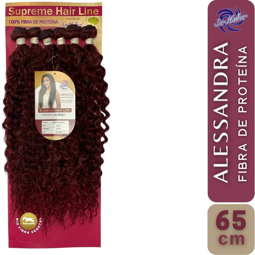 Cabelo Bio Vegetal Cacheado Linha Supreme Hair Ser Mulher