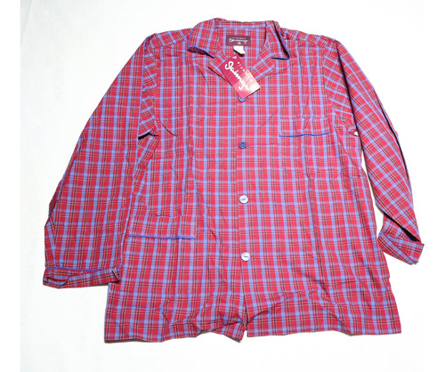 Pijama De Dos Piezas Color Rojo Talla 40 Marca Jaymmis (Usado)