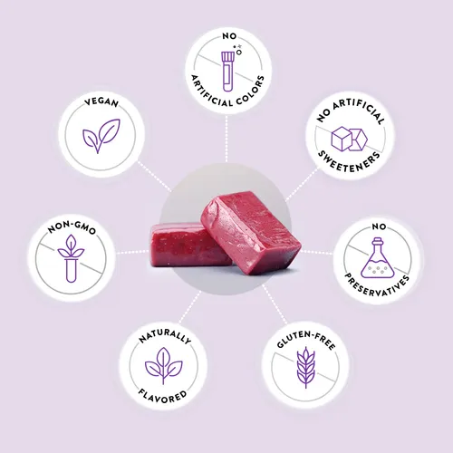 Humann Supergrapes - Suplemento Masticable - Con 100 Mg Coq1