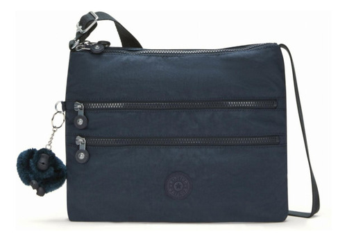 Kipling Alvar Bolso Bandolera Para Mujer, Azul (blue Bleu), Color Azul (blue Bleu)