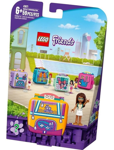 Lego Friends 41671 - Cubo De Natação Da Andrea - P. !