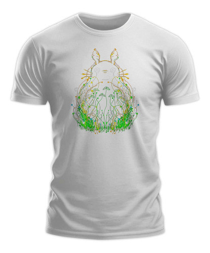Polera Gustore De Totoro Lineas Brillantes