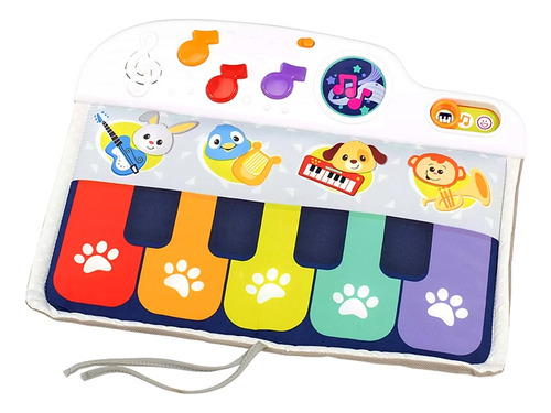 Gimnasio Piano Pataditas Musical Luces Juego Juguete Bebe