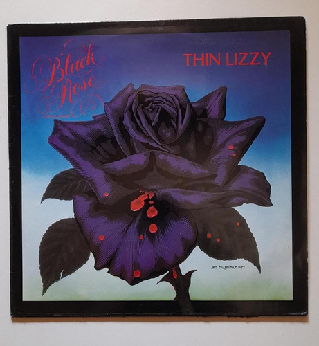 Thin Lizzy Black Rose Lp Vinilo Alema 84 Hh