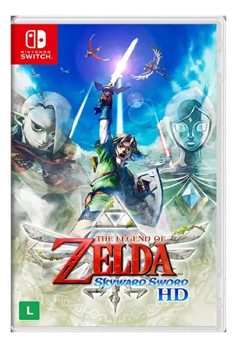 Imagem do produto The Legend of Zelda Skyward Sword HD Switch - Físico em Mercado Livre