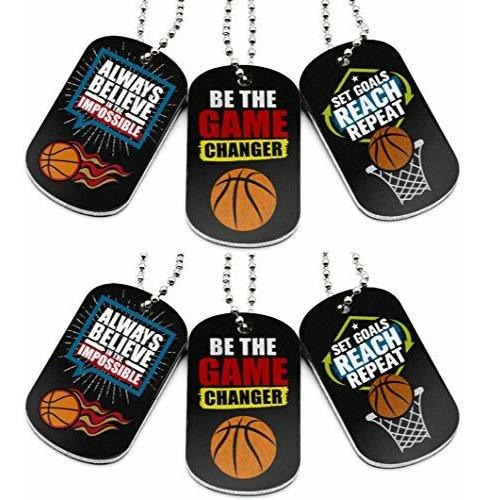 Accesorio Deportivo - (paquete De 6) Collares De Baloncesto 