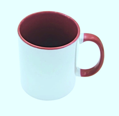 Taza Blanca 11oz Tlp Asa Y Fondo De Color Interno Sublimar24