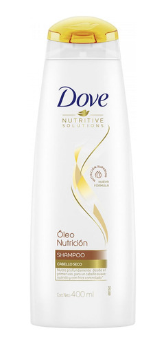 Shampoo Dove Óleo Nutrición Superior X 400 Ml
