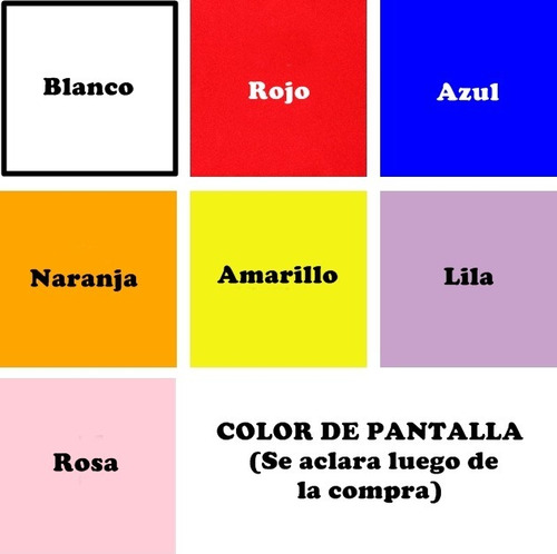 Velador Lampara Griego Moderno C/ Pantalla En 7 Colores