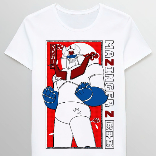 Remera Mazinger Robot Japan 69676495