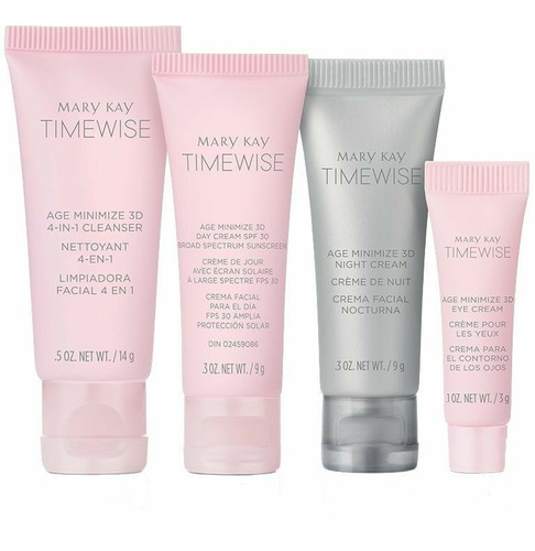 Kit X 4 Cremas Antiarrugas Mary Kay Set Milagroso