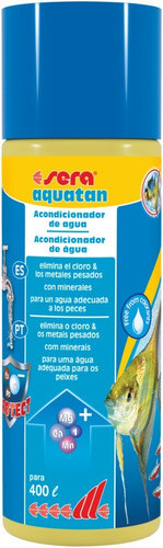 Acondicionador Sera Aquatan 100ml Para 400lt De Agua