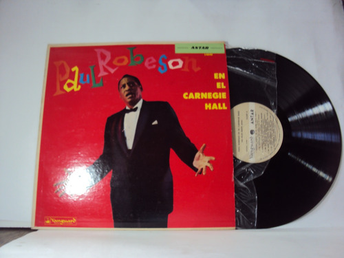 Vinilo Lp 235 Paul Robeson En El Carnegie Hall