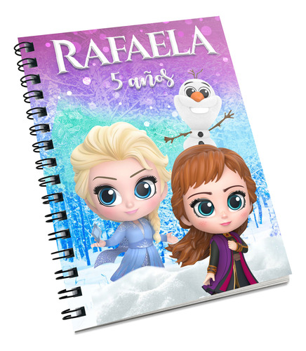 10 Pzs. Invitación O Recuerdo Libreta 1/4 Personalizada Celeste
