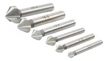 Comprar Juego De 06 Brocas Avellanadoras De Acero Hss