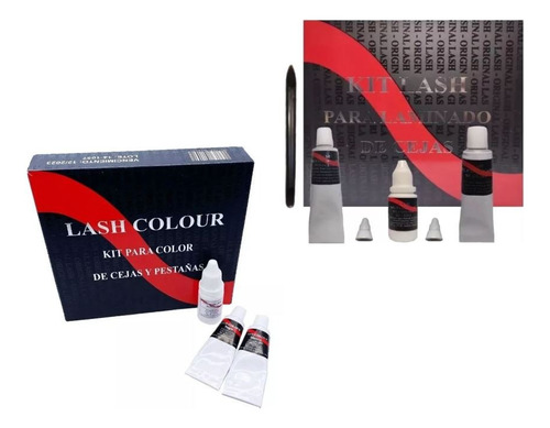 Original Lash Kit Para Laminado De Cejas+ Kit Tintura Pestañ