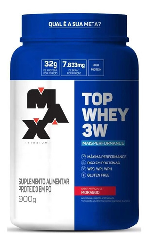 Max Titanium Top Whey 3w 900gr