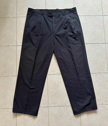 Pantalón De Vestir Hombre Talle 56 Gris Oscuro. Impecable