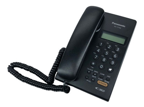 Teléfono Panasonic De Mesa Con Pantalla Kxt7705x-b