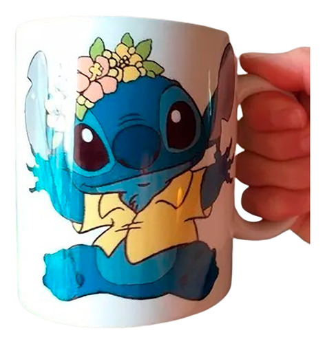 Tazas Stitch Disney Cerámica Importada