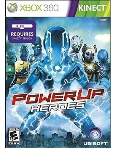 Juego Powerup Heroes con sensor multimedia físico Kinect para Xbox 360