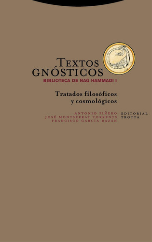 Libro Textos Gnósticos. Biblioteca De Nag Hammadi I