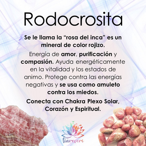 Pulsera De Protección Rodocrosita / Cuarzos / Abundancia