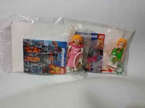 Playmobil Vintage Hada Y Princesa Marca Geobra D 2014 Add On