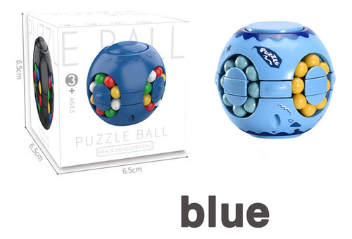 Fidget Ner Bean Infinity Cube, 2 En 1, Giratorio, Para Alivi