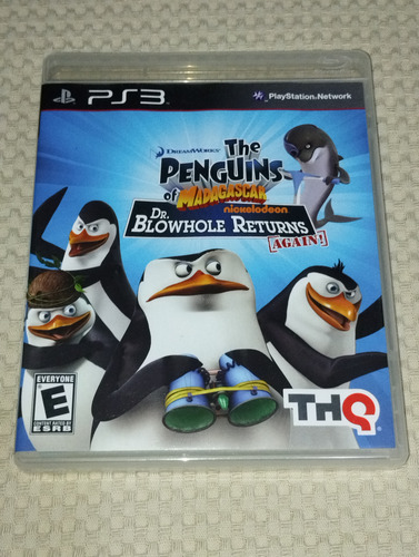 The Penguins Of Madagascar Dr. Blowhole Returns Again Ps3 (Usado)