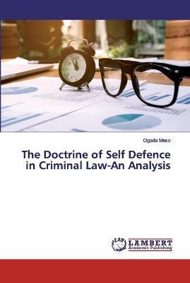 Libro The Doctrine Of Self Defence In Criminal Law-an Ana...