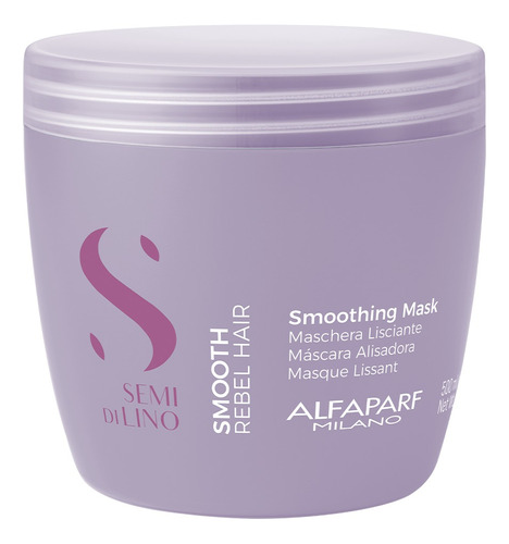 Mascara Alisadora Smoothing 500ml Alfaparf