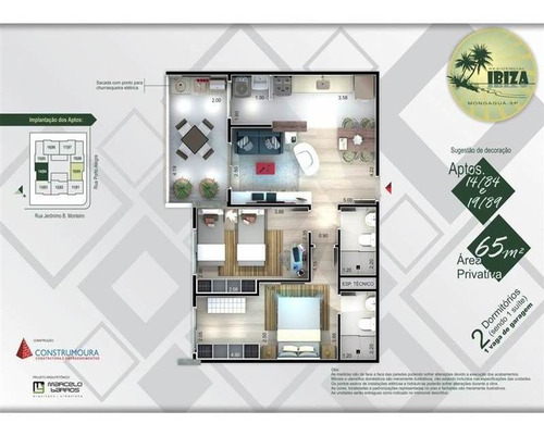 Imagem 4 de 7 de Venda Apartamento Mongagua Sp - Ctm123
