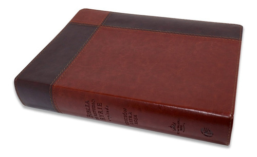 Biblia De Estudio Ryrie Ampliada Rvr1960 Duo-tono Marrón