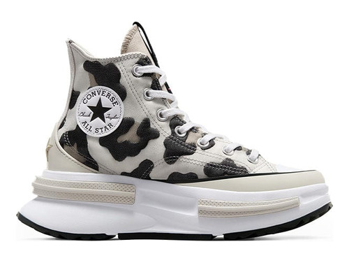 Zapatilla  Converse Run Star Legacy Leopard Love Bla