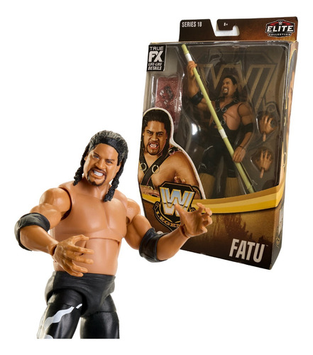 Figura De Acción Fatu Wwe Legends Elite Series 18