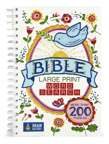 Bible Large Print Word Search, De Parragon Books., Vol. 1. Editorial Parragon, Tapa Blanda En Inglés