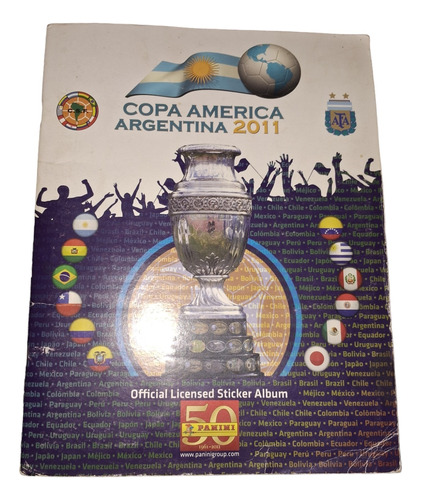 Album Copa America Argentina 2011  Panini Completo