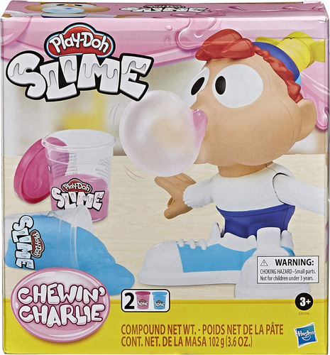 Play Doh Masas Slime Chewin Charlie Burbujas Chicle B8996