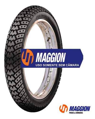 Pneu 90/90-18 Traseiro Predator Maggion Sem Câmara